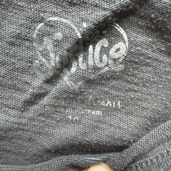 Justice Gray and Pink Short Sleeve Tee Paris Graphic - Picture 2 of 5